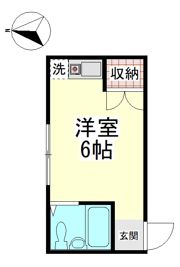 コーポクレドールの間取り画像