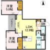 セレスティア上井草の間取り画像