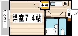 ウエストヒルの間取り画像