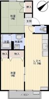 パピヨン虫明の間取り画像