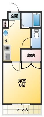 ノースヒルズ平和台の間取り画像