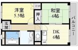 ハイツオアシスの間取り画像