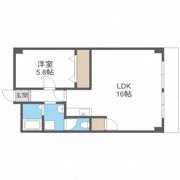 プリンストン布施の間取り画像