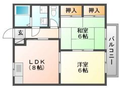 グリーンピュア浦安の間取り画像