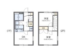 レオパレスMの間取り画像