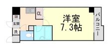 アルパ三宮の間取り画像