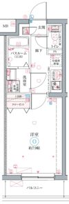 クレヴィスタ立石Ⅱの間取り画像