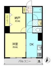 峰マンションの間取り画像