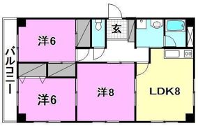 グランジュールの間取り画像