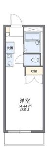 レオパレス中筋の間取り画像
