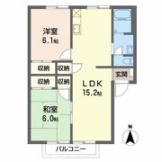 フレグランス横津の間取り画像