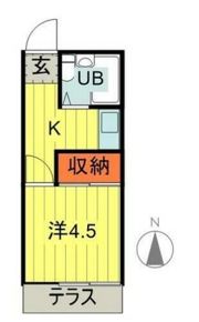 スターゲイツ弘明寺3号棟の間取り画像