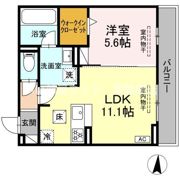 D crest 若松町の間取り画像