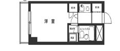ライオンズマンション新宿東公園の間取り画像
