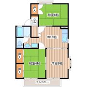ファーストパインハイツB棟の間取り画像