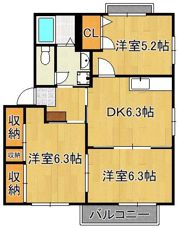 エクセレント吉志の間取り画像