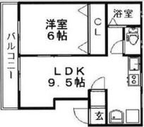 ホーエーハイツの間取り画像