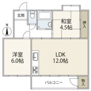 鈴が台団地分譲住宅H棟の間取り画像