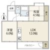 鈴が台団地分譲住宅H棟の間取り画像