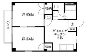 エスポワール土居田の間取り画像