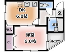 川島第9ビルの間取り画像