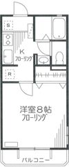 パルデンスTYの間取り画像
