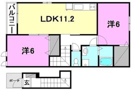 グランフレイム斎院の間取り画像