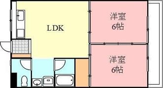 カーサ・クレストの間取り画像
