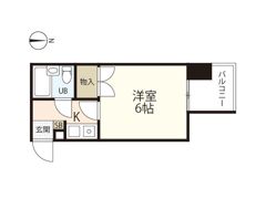 サンリバー新宅の間取り画像