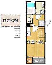 INVEST町上津役の間取り画像