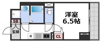 ルーチェ門真栄町の間取り画像