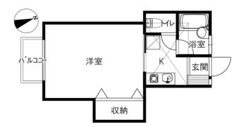 シャンポール鈴見の間取り画像