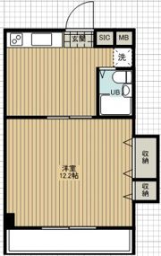 ハイツ大東の間取り画像
