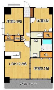 メディアパークの間取り画像