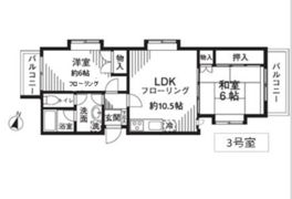 オークヒル領家の間取り画像
