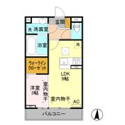 アンジュール・オッツの間取り画像
