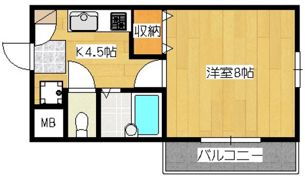 グリーンメイゾンの間取り画像