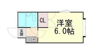 セゾン21の間取り画像