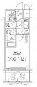 エスリード大阪リエートの間取り画像