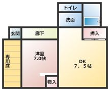 ピュアハートタウンの間取り画像