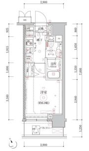 クレイシア品川戸越銀座の間取り画像