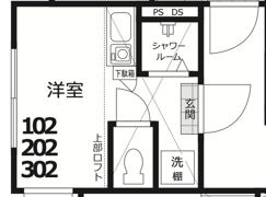 One CUBE 夏目坂の間取り画像