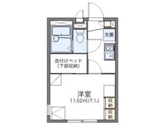 レオパレスエレガンテの間取り画像