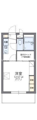 レオパレス川添Ⅱの間取り画像