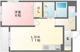 ニューガーデン壱番館の間取り画像