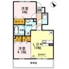 ジュネス向新庄 A棟の間取り画像