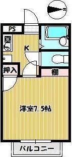 第3興栄ハイツの間取り画像