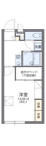 レオパレススマイルハイツ 五色の間取り画像