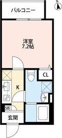 CRASTINE姫島(クラスティーネヒメジマ)の間取り画像