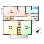 ウィンディア新涯の間取り画像
